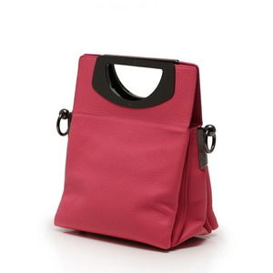 Christian Louboutin Passage Shoulder Bag Leather Pink